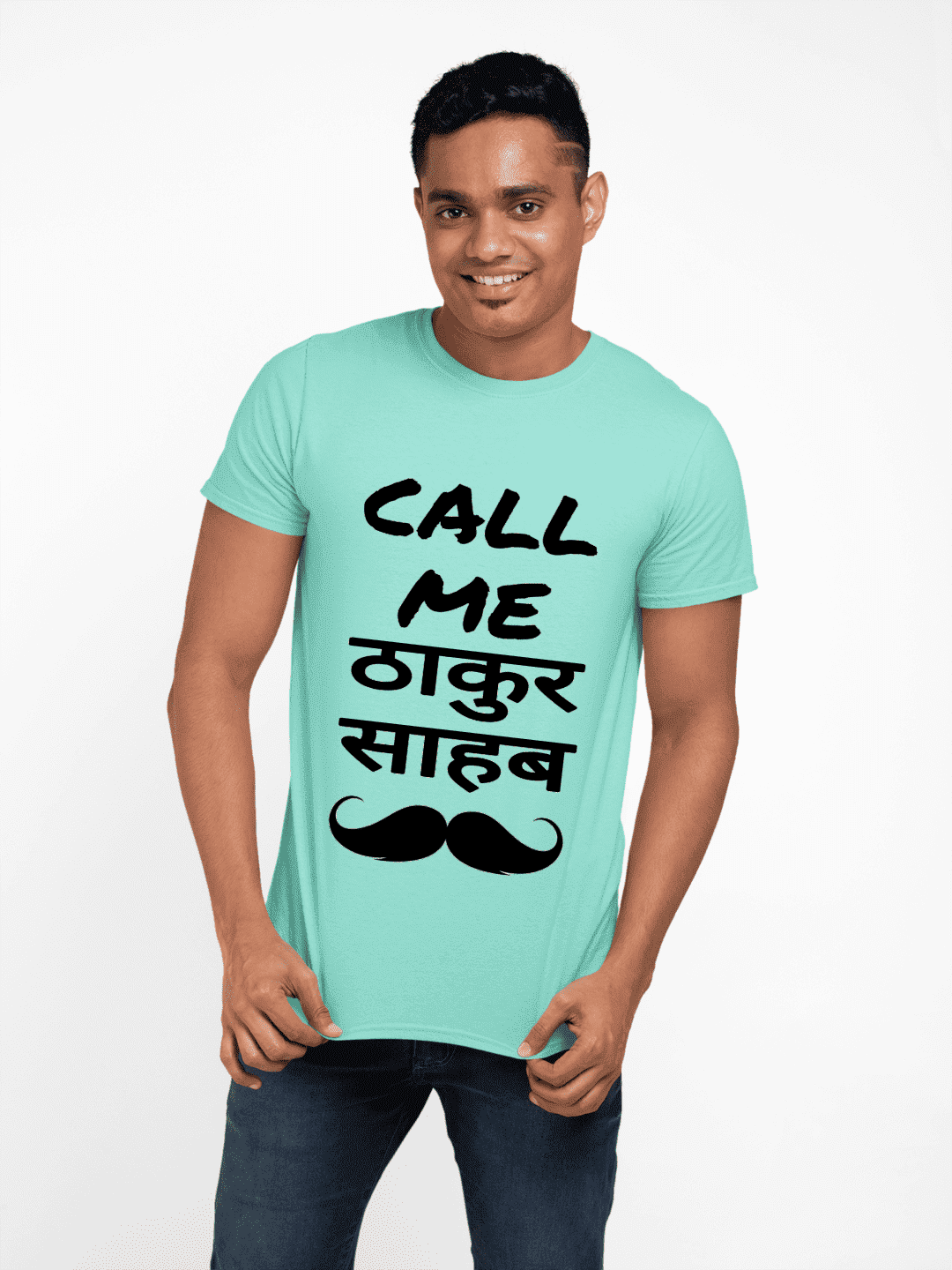 Call Me Thakur Sahab T-Shirt (100% Cotton) | Urban Ladka